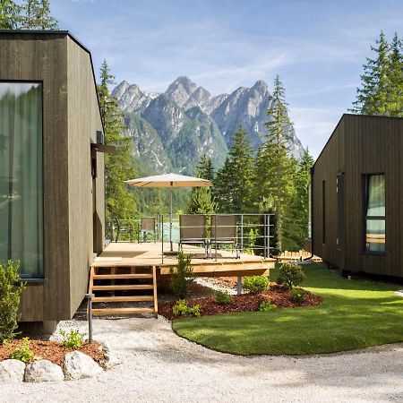 Skyview Chalets Am Camping Toblacher See エクステリア 写真