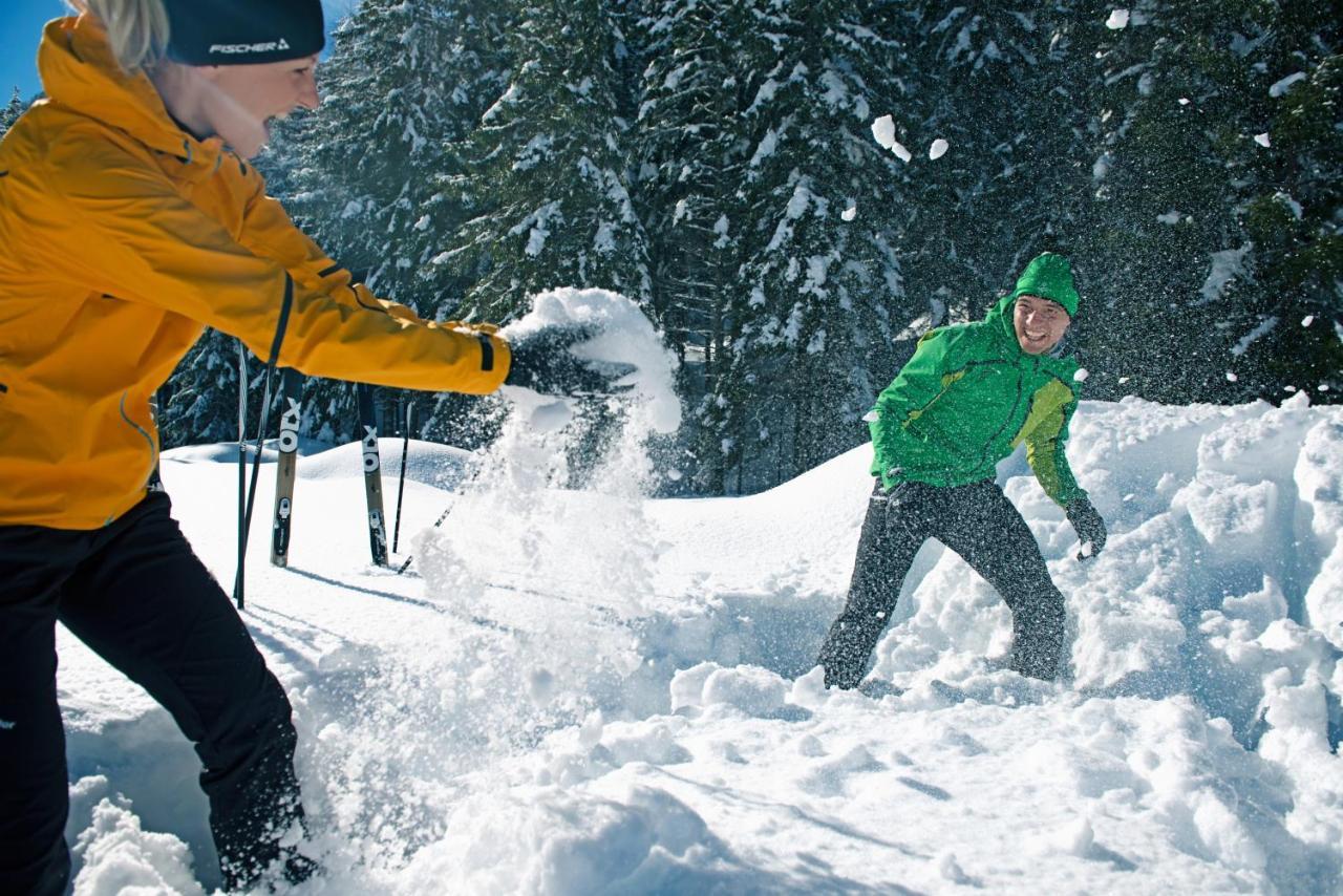 Skyview Chalets Am Camping Toblacher See エクステリア 写真